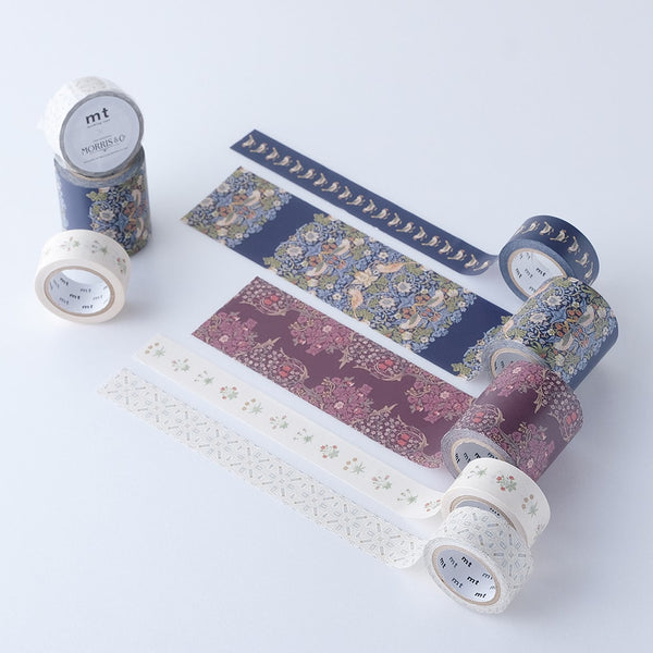 Load image into Gallery viewer, MT x William Morris Strawberry Thief Bird, MT Tape, Washi Tape, mt-x-william-morris-strawberry-thief-bird, mt2021aw, Cityluxe
