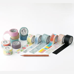 MT KakuKaku Write And Draw Washi Tape - Plants