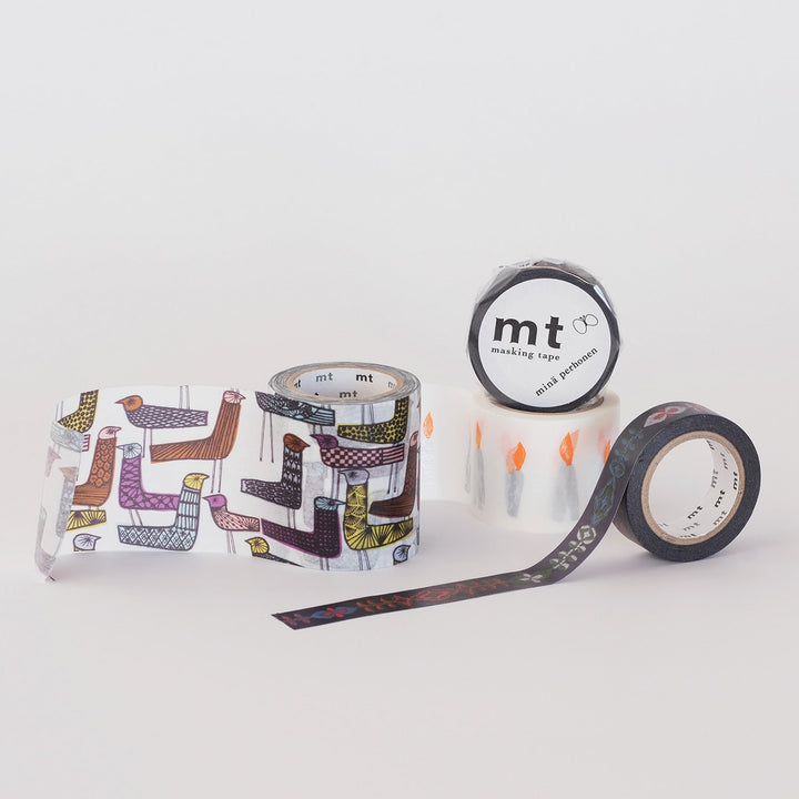 MT x Mina Perhonen Washi Tape Petal Flame, MT Tape, Washi Tape, mt-x-mina-perhonen-washi-tape-petal-flame, dc, mt, MT2019SUMMER, Qty, washi tape, Cityluxe