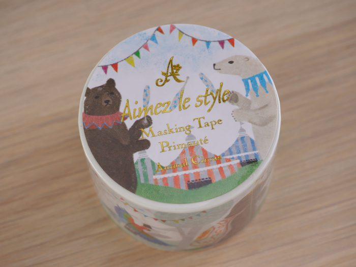 Aimez le Style Washi Tape Animal Circus — pattern detail