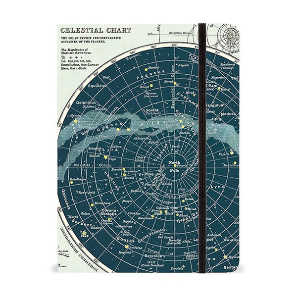 Load image into Gallery viewer, Cavallini Notebook Celestial, Cavallini, Notebook, cavallini-notebook-celestial, Bullet Journalist, For Students, Ruled, Cityluxe
