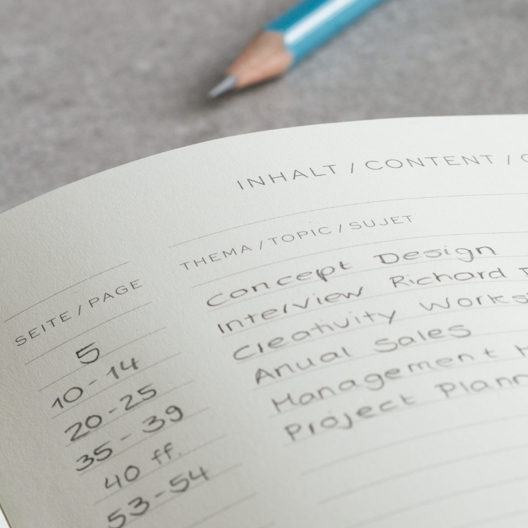 Leuchtturm1917 Hardcover A5 Medium Notebook Stone Blue - Dotted, Leuchtturm1917, Notebook, leuchtturm1917-hardcover-a5-medium-notebook-stone-blue-dotted, Blue, Dotted, Rising Colour, Cityluxe