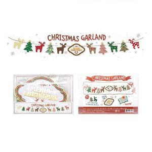 D'Won Bunting Merry Christmas With Reindeers, D'Won, Bunting, dwon-bunting-merry-christmas-with-reindeers, , Cityluxe