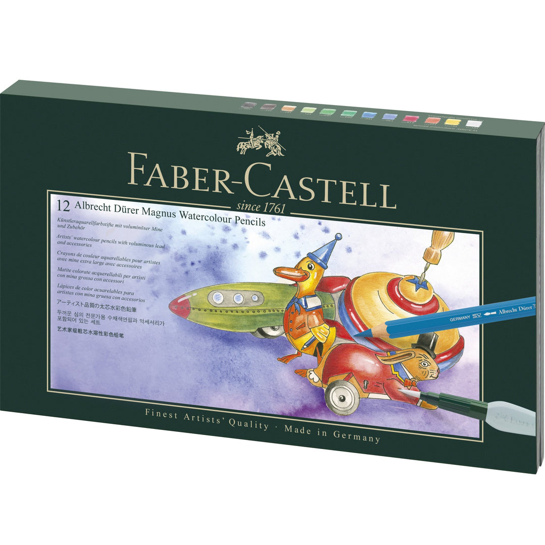 Faber-Castell Albrecht Dürer Magnus Watercolour Pencil Gift Set of 16, Faber-Castell, Watercolour, faber-castell-albrecht-durer-magnus-watercolour-pencil-gift-set-of-16, , Cityluxe