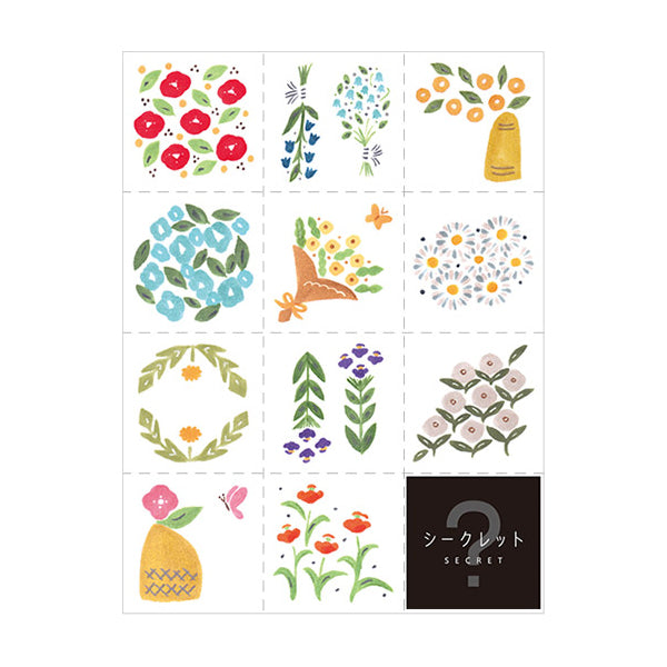 Hitotoki Large Size Sticker Bouquet — front view