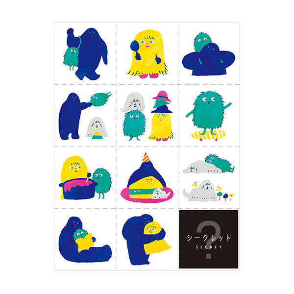Load image into Gallery viewer, Hitotoki Large Size Sticker Monster, Hitotoki, Sticker, hitotoki-large-size-sticker-monster, , Cityluxe
