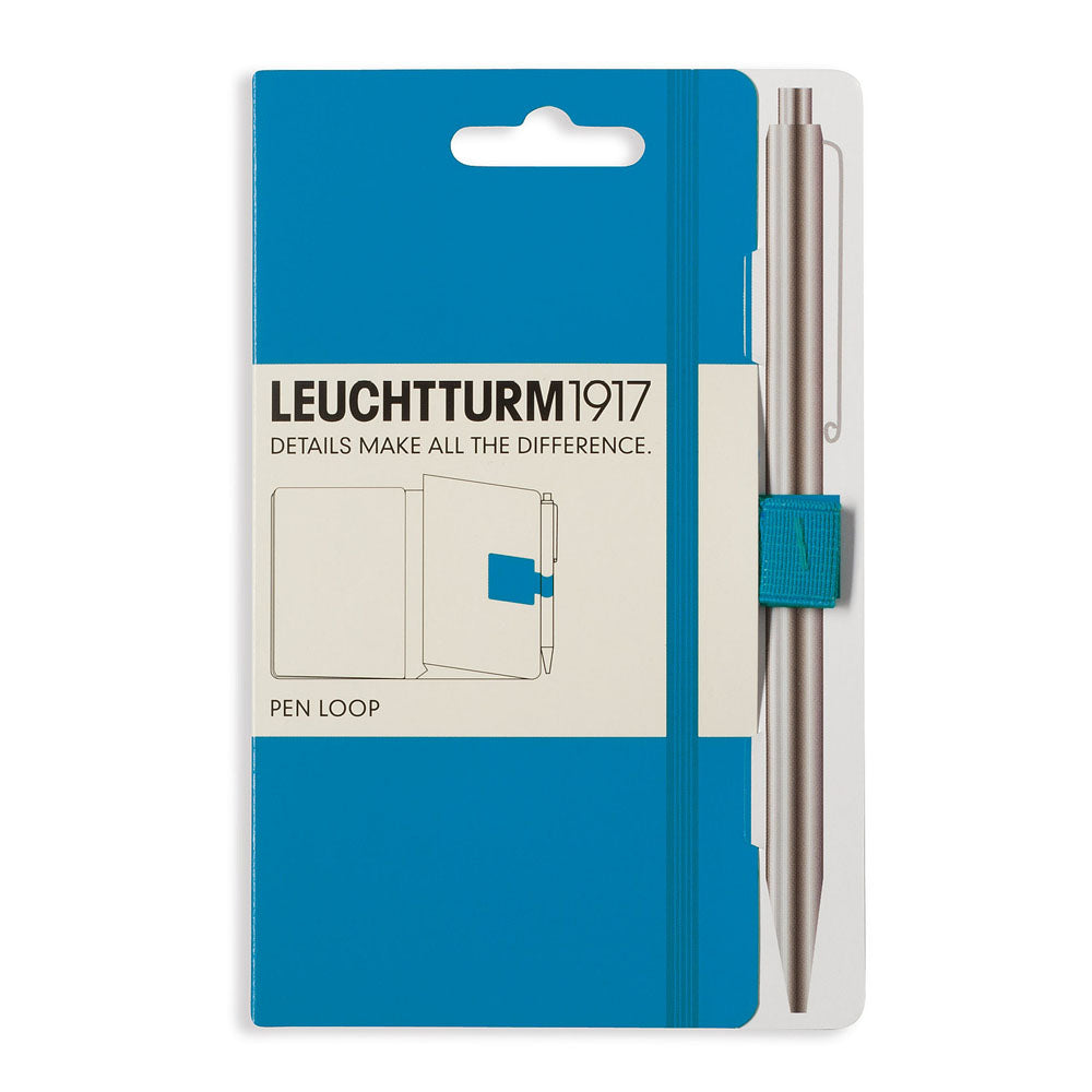 Leuchtturm1917 Pen Loop Azure, Leuchtturm1917, Pen Loop, leuchtturm1917-pen-loop-azure, Accessory, Blue, dc pen loop, discontinued, Leuchtturm1917, Cityluxe