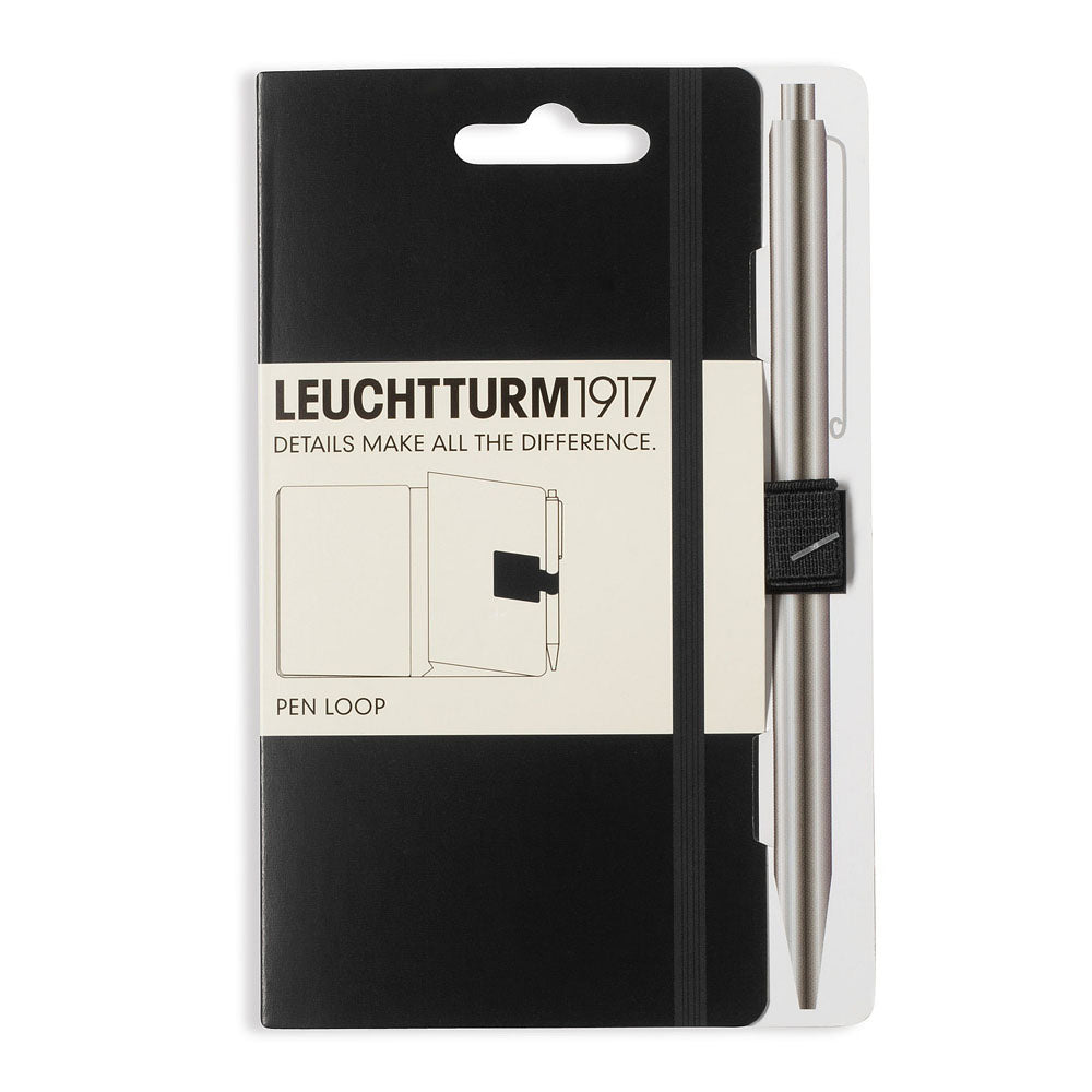 Leuchtturm1917 Pen Loop Black, Leuchtturm1917, Pen Loop, leuchtturm1917-pen-loop-black, Accessory, Black, Leuchtturm1917, Cityluxe