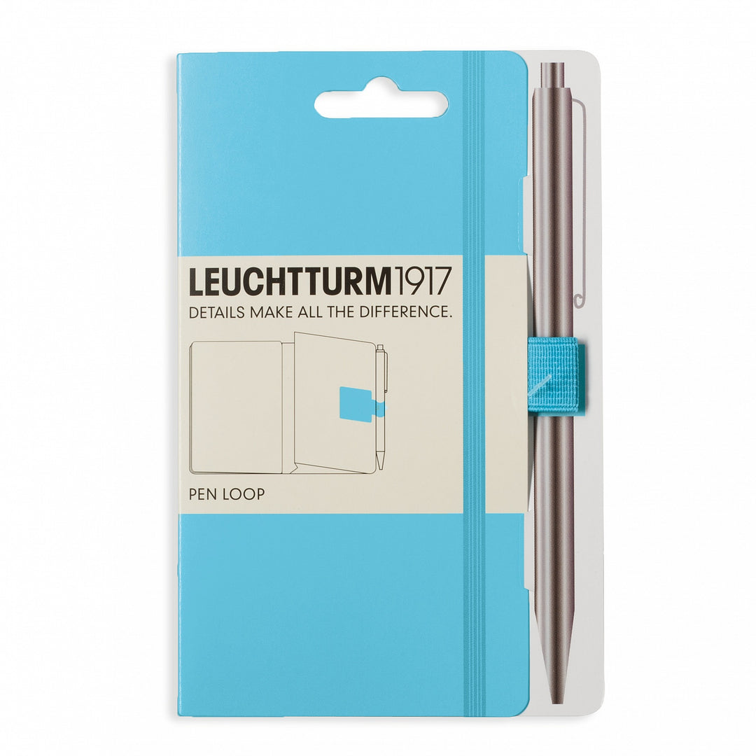 Leuchtturm1917 Pen Loop Ice Blue, Leuchtturm1917, Pen Loop, leuchtturm1917-pen-loop-ice-blue, Accessory, Blue, dc pen loop, discontinued, Leuchtturm1917, Cityluxe