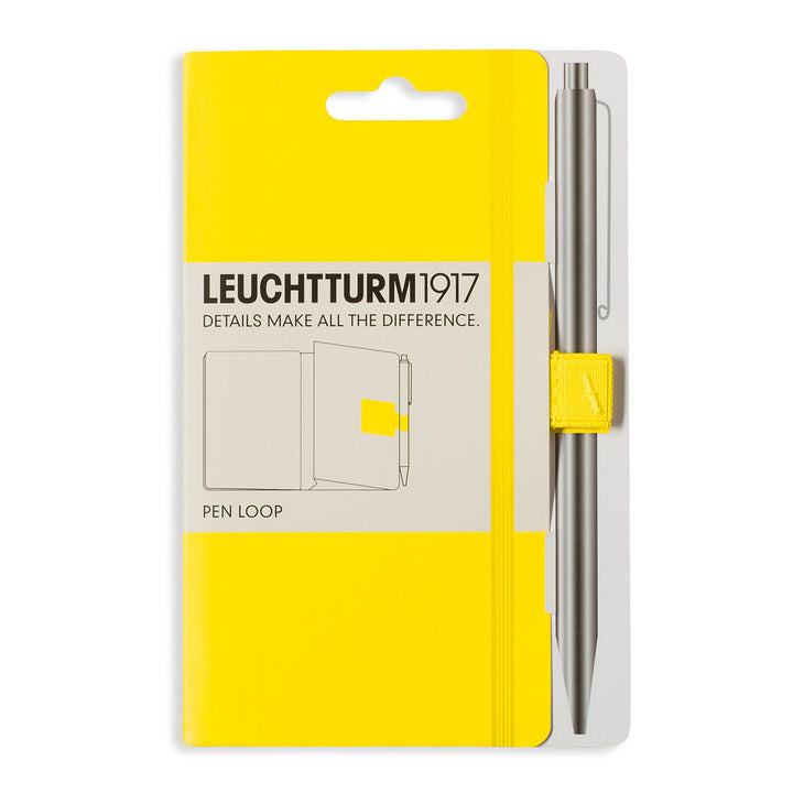 Leuchtturm1917 Pen Loop - Lemon — front view