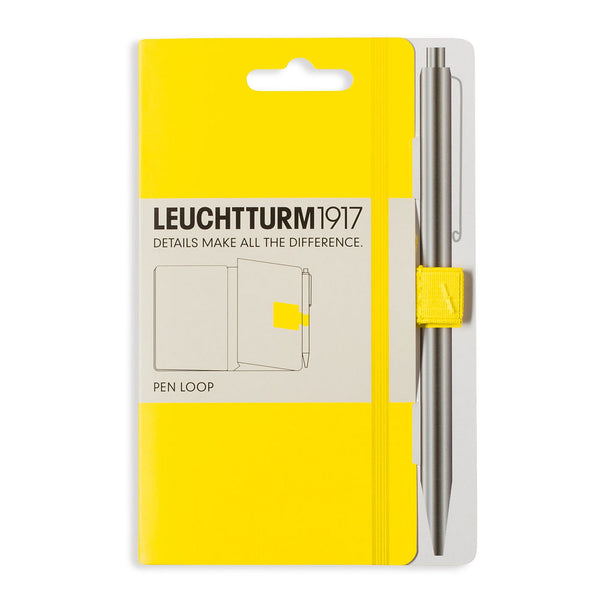 Load image into Gallery viewer, Leuchtturm1917 Pen Loop Lemon, Leuchtturm1917, Pen Loop, leuchtturm1917-pen-loop-lemon, Accessory, Leuchtturm1917, pantone of the year, Yellow, Cityluxe
