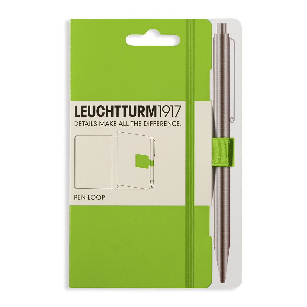 Leuchtturm1917 Pen Loop Lime, Leuchtturm1917, Pen Loop, leuchtturm1917-pen-loop-lime, Accessory, dc pen loop, discontinued, Green, Leuchtturm1917, Cityluxe