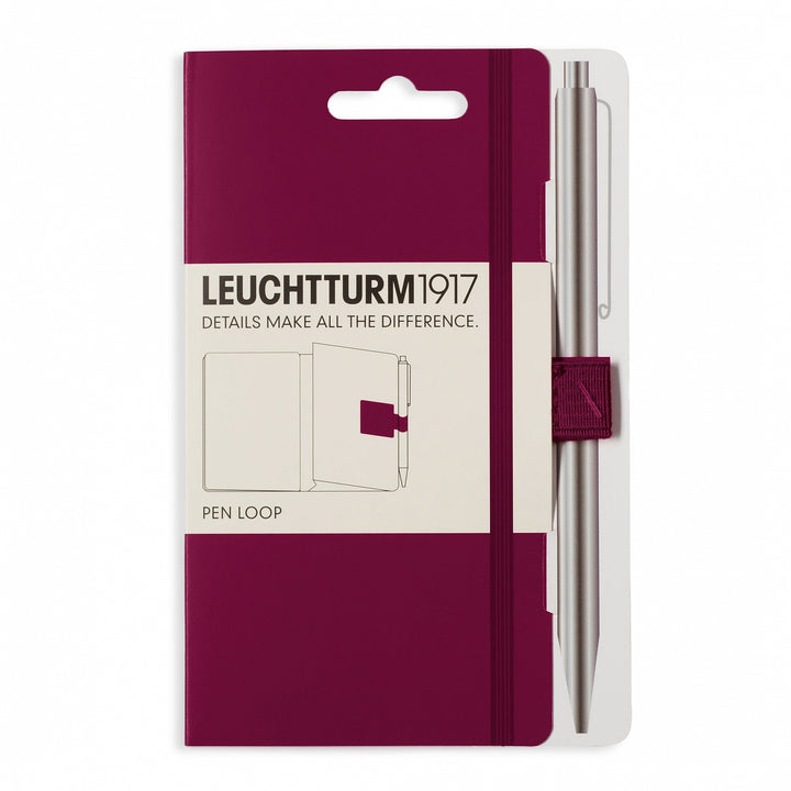 Leuchtturm1917 Pen Loop Port Red, Leuchtturm1917, Pen Loop, leuchtturm1917-pen-loop-port-red, Accessory, Leuchtturm1917, lt2019new, Red, Cityluxe