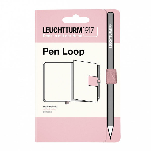 将图片加载到图库查看器，Leuchtturm1917 Pen Loop Powder, Leuchtturm1917, Pen Loop, leuchtturm1917-pen-loop-powder, Accessory, Muted Colour, Pink, Cityluxe
