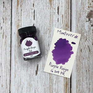 Monteverde 30ml Ink Bottle Purple Reign, Monteverde, Ink Bottle, monteverde-30ml-ink-bottle-purple-reign, G309, Ink & Refill, Ink bottle, Monteverde, Monteverde Ink Bottle, Monteverde Refill, Pen Lovers, Purple, Cityluxe