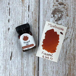 Monteverde 30ml Ink Bottle Fireopal, Monteverde, Ink Bottle, monteverde-30ml-ink-bottle-fireopal, G309, Ink & Refill, Ink bottle, Monteverde, Monteverde Ink Bottle, Monteverde Refill, Orange, Pen Lovers, Cityluxe