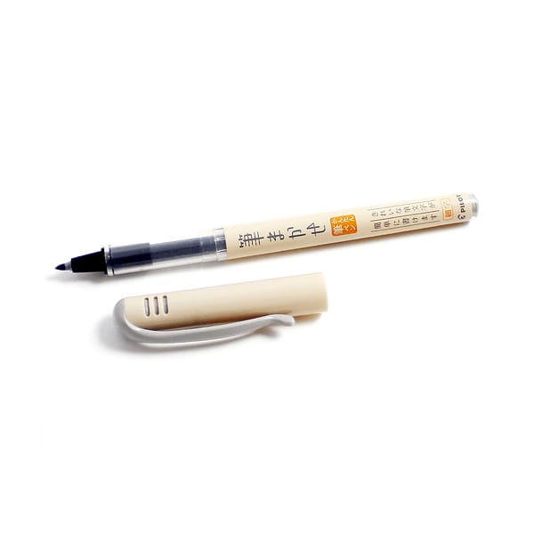(DC) Pilot Brush Pen Fude Makase — with packaging