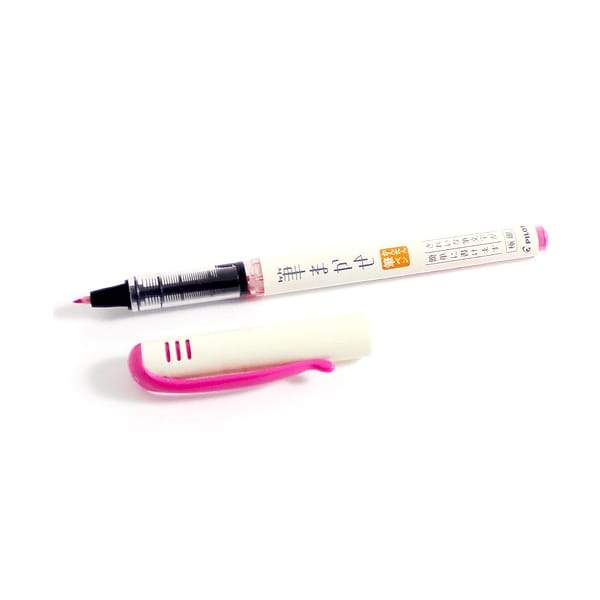 (DC) Pilot Brush Pen Fude Makase — close-up