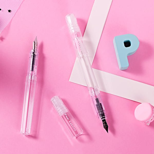 Pilot Kakuno Fountain Pen, PILOT, Fountain Pen, pilot-kakuno-fountain-pen, Blue, can be engraved, Clear, Green, Grey, Orange, Pink, Purple, Red, Yellow, Cityluxe