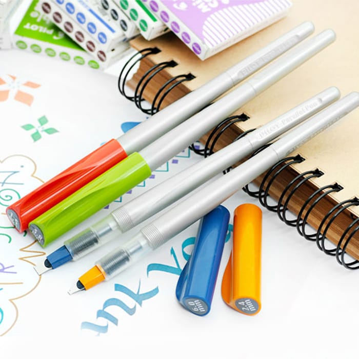 Pilot Parallel Pen, PILOT, Calligraphy Pen, pilot-parallel-pen, Blue, Green, Orange, Red, Cityluxe
