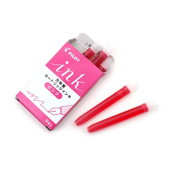 Pilot Ink Cartridge, PILOT, Ink Cartridge, pilot-ink-cartridge, Black, Blue, Brown, Green, Orange, Pink, Purple, Red, Cityluxe