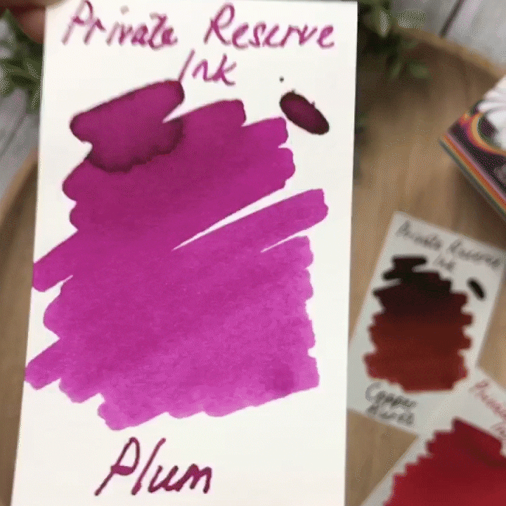 Private Reserve 60ml Ink Bottle Plum — cap detail