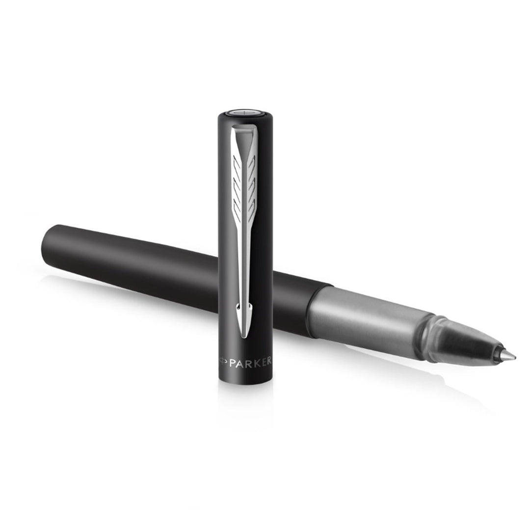 Parker Vector XL Rollerball Pen in Black — Parker rollerball pen — fluid gel ink writing instrument, at Cityluxe Singapore