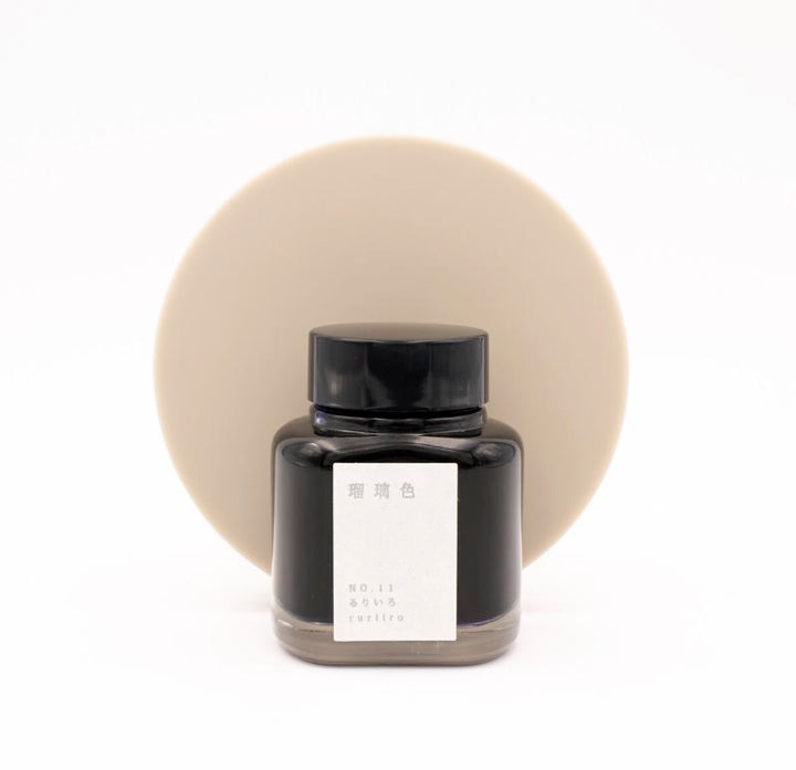 Kyoto Ink Kyo No Oto N.11 Ruriiro Ink Bottle 40ml, Kyoto Ink, Ink Bottle, kyoto-ink-kyo-no-oto-n-11-ruriiro-ink-bottle-40-ml, 40ml, Blue, Ink &amp; Refill, Ink bottle, Kyoto, New November, Pen Lovers, Ruriiro, Cityluxe