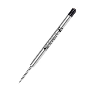 Monteverde Capless Gel Refill To Fit Parker Ballpoint Pen (Pack of 2) - Black, Extra Fine