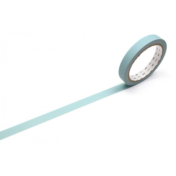 Load image into Gallery viewer, MT Wrapping Series x Masking Tape Matte Smoky Mint 30m, MT Tape, Washi Tape, mt-wrapping-series-x-masking-tape-matte-smoky-mint-30m, 30m, MT 2022 Summer, MT Wrap, New August, New September, Olive Green, Cityluxe
