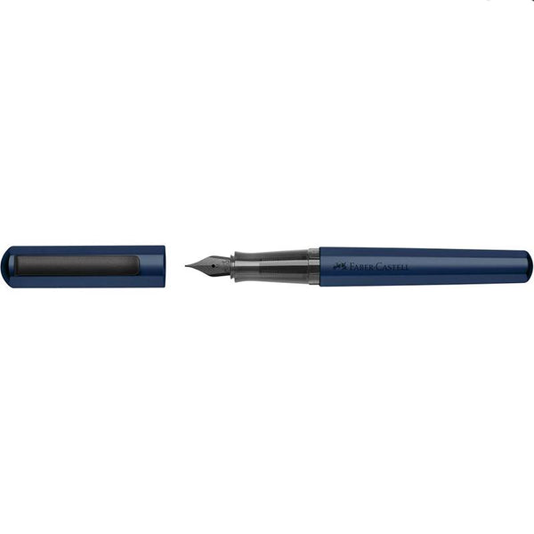 Load image into Gallery viewer, Faber-Castell Hexo Blue Fountain Pen, Faber-Castell, Fountain Pen, faber-castell-hexo-blue-fountain-pen, Blue, can be engraved, Faber-Castell, Fountain Pen, Hexo Matt, New December, Cityluxe
