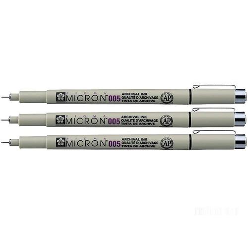 Sakura Pigma Mircon 0.2mm Black — Sakura fineliner — premium stationery and lifestyle, at Cityluxe Singapore