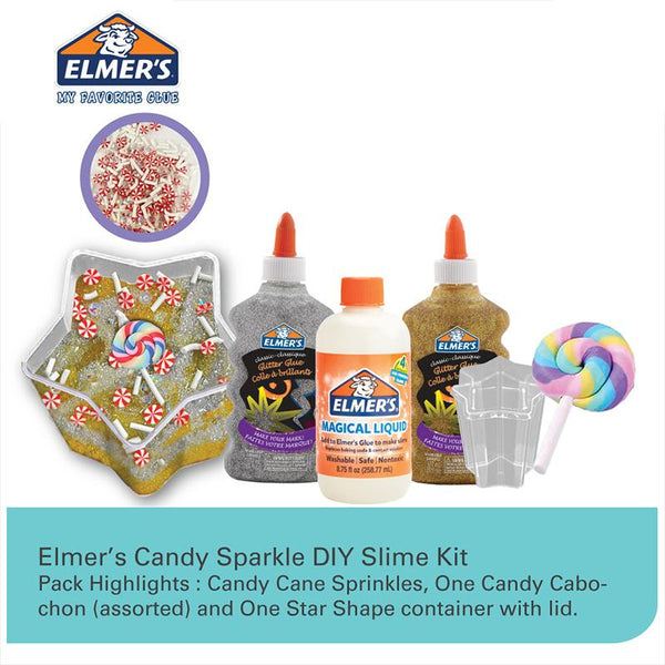 Load image into Gallery viewer, Elmer&#39;s DIY Candy Sparkle Slime Kit, Elmer&#39;s, Slime, elmers-diy-candy-sparkle-slime-kit, candy sparkle, Christmas slime, DIY, DIY Slime, Elmer&#39;s, Elmer&#39;s Christmas, slime, Slime Kit, Xmas Slime, Cityluxe
