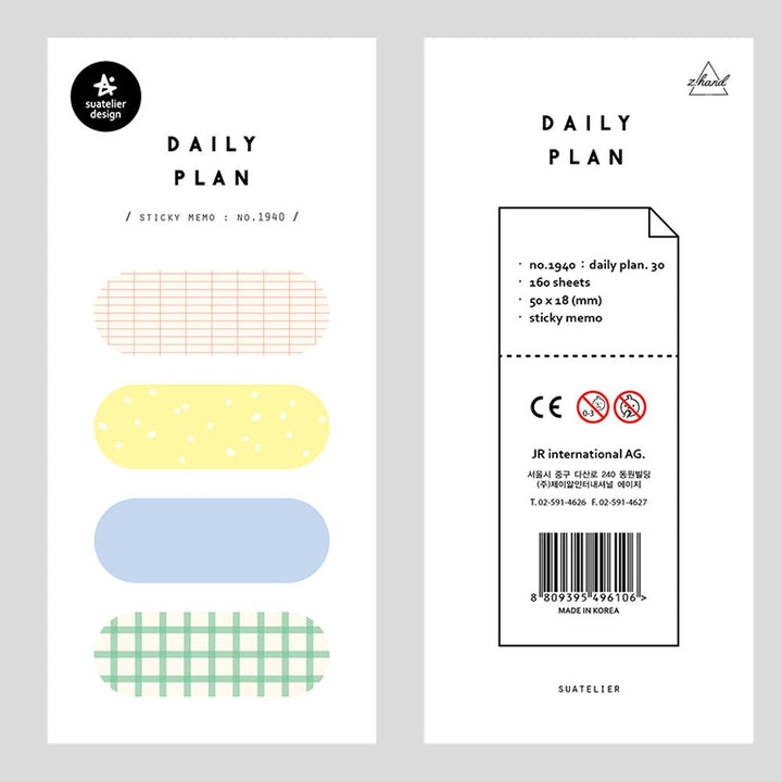 Suatelier Daily Plan 30 Sticky Memo, Suatelier, Sticky Memo, suatelier-daily-plan-30-sticky-memo, New October, Sticky Memo, Suatelier, Cityluxe