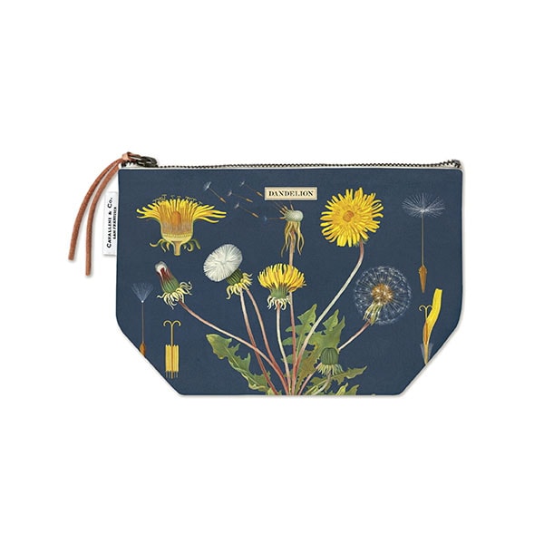 Cavallini Vintage Pouch Dandelion, Cavallini, Pouch, cavallini-vintage-pouch-dandelion, , Cityluxe
