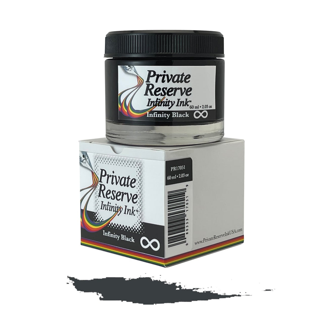 Private Reserve 60ml Ink Bottle Infinity Black (with ECO formula), Private Reserve, Ink Bottle, private-reserve-60ml-ink-bottle-infinity-black-with-eco-formula, Black, Cityluxe
