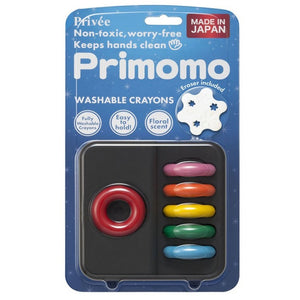 Primomo Fully Washable Scented Crayon Ring 6 Colours, Primomo, Crayon, primomo-fully-washable-scented-crayon-ring-6-colours, For Families, primomo, Cityluxe