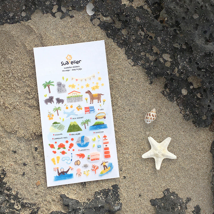 Suatelier Stay In Jeju sticker, Suatelier, Sticker, suatelier-stay-in-jeju-sticker, , Cityluxe