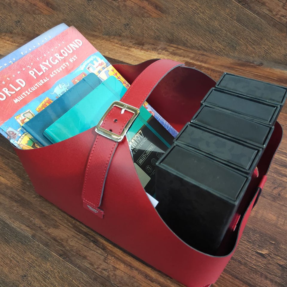 Intempo Leather Magazine Rack, Intempo, Magazine Rack, intempo-leather-magazine-rack, , Cityluxe