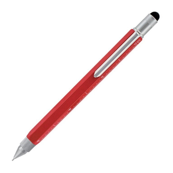 将图片加载到图库查看器，Monteverde Tool 0.9mm Pencil, Monteverde, Mechanical Pencil, monteverde-tool-0-9mm-pencil-black, Black, Blue, Brown, Gold, Monteverde, multi functions pen, Orange, Pen, Pencil, Red, Silver, Tool Pen, Yellow, Cityluxe
