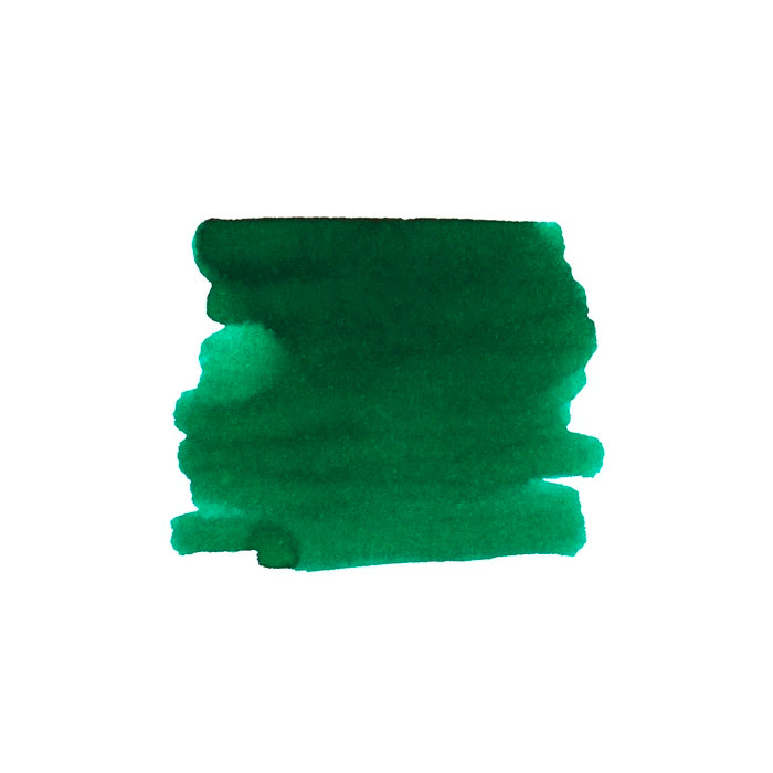 Private Reserve 60ml Ink Bottle Sherwood Green — bottle at angle