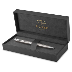 Parker Sonnet Stainless Steel CT Ballpoint Pen, Parker, Ballpoint Pen, parker-sonnet-stainless-steel-ct-ballpoint-pen, can be engraved, Cityluxe