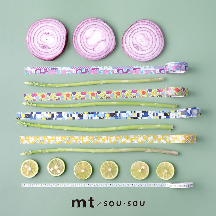 MT x SOU・SOU Washi Tape Moon And Stars, MT Tape, Washi Tape, mt-x-sou-sou-washi-tape-moon-and-stars, mt2021aw, Cityluxe