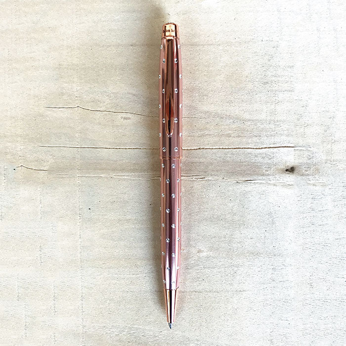 Helen Kelly Starlight Pen Rose Gold, Helen Kelly, Ballpoint Pen, helen-kelly-starlight-pen-rose-gold, can be engraved, Gold, starlight pen, Cityluxe