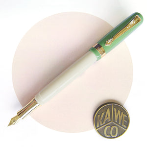 Kaweco Student Fountain Pen 60's Swing, Kaweco, Fountain Pen, kaweco-student-fountain-pen-60s-swing, can be engraved, Green, Novelties Spring 2020, Cityluxe