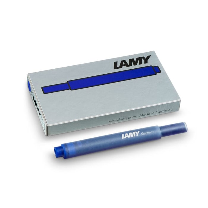 Lamy T10 Ink Cartridges (Pack of 5), Lamy, Ink Cartridge, lamy-t10-ink-cartridges-pack-of-5, Black, Blue, Green, Purple, Red, Yellow, Cityluxe