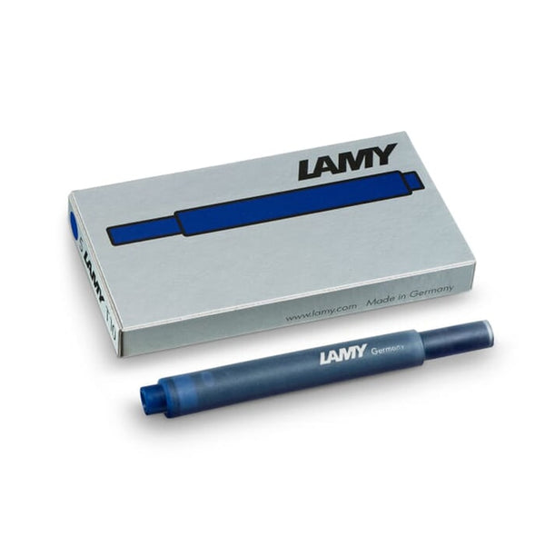 将图片加载到图库查看器，Lamy T10 Ink Cartridges (Pack of 5), Lamy, Ink Cartridge, lamy-t10-ink-cartridges-pack-of-5, Black, Blue, Green, Purple, Red, Yellow, Cityluxe
