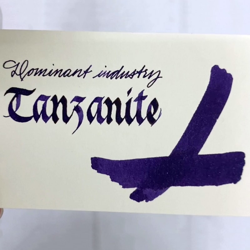 Dominant Industry Pearl 25ml Ink Bottle Tanzanite 018