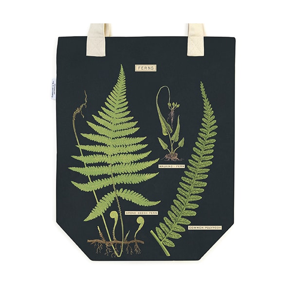 Load image into Gallery viewer, Cavallini Tote Bag Ferns, Cavallini, Tote Bag, cavallini-tote-bag-ferns, , Cityluxe
