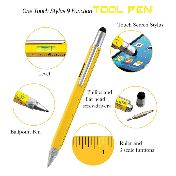 画像をギャラリービューアに読み込む, Monteverde Tool Ballpoint Pen, Monteverde, Ballpoint Pen, monteverde-tool-ballpoint-pen-copper, Black, Blue, Brown, can be engraved, Gold, Monteverde, multi functions pen, Orange, Red, Silver, Tool Pen, Yellow, Cityluxe
